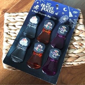 Disney Hocus Pocus: 6 pack Magnetic Bag Clips